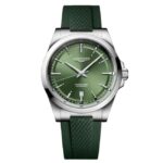 longines green rubber men watch l38304029