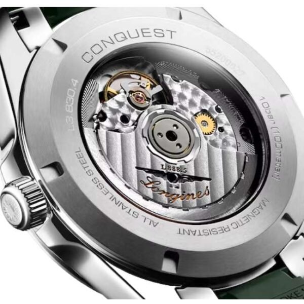 longines green rubber men watch l38304029