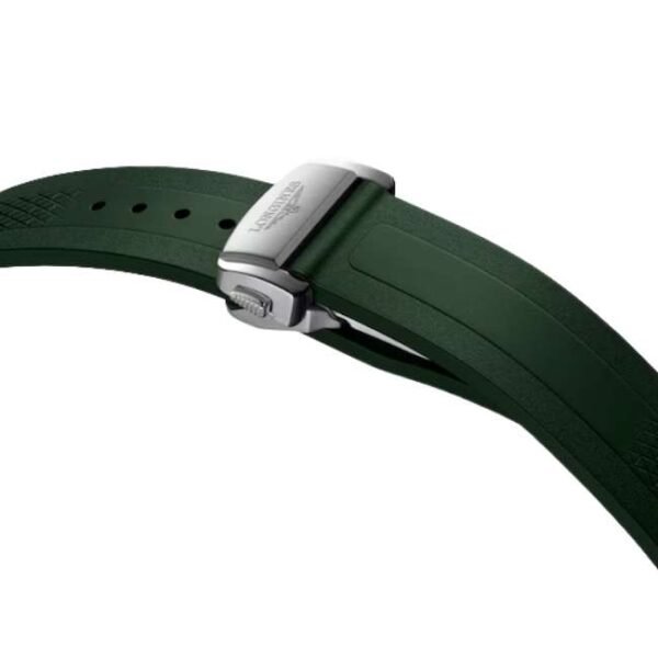 longines green rubber men watch l38304029