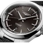 longines black rubber men watch l38304529