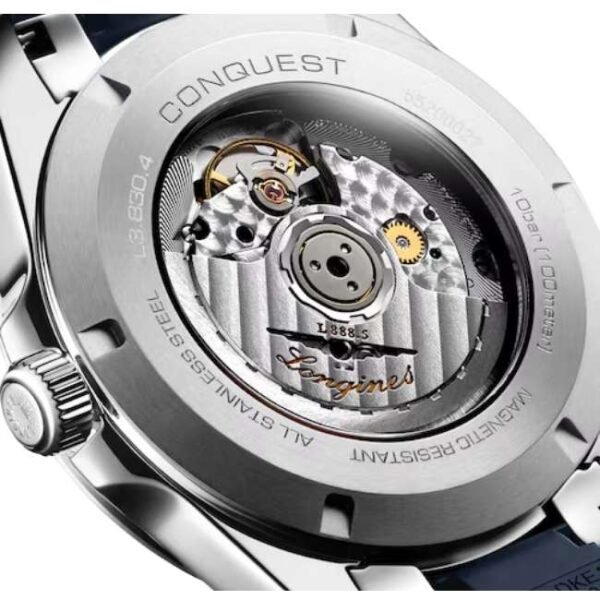 longines blue rubber men watch l38304929