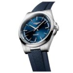 longines blue rubber men watch l38304929