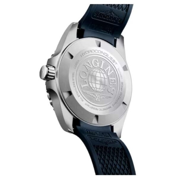 longines blue rubber men watch l38904969