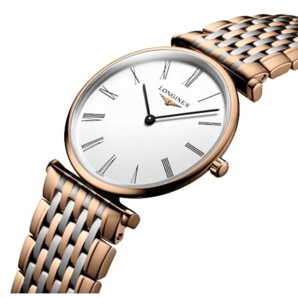 longines two tone stainless steel women watch l45121917