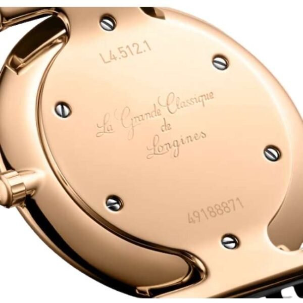 longines rose gold stainless steel women watch l45121977
