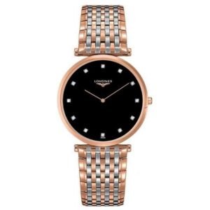 longines two tone stainless steel men watch l47661577