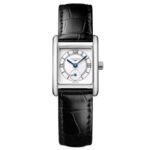 longines black leather women watch l52004752