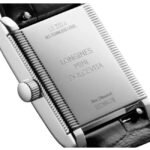 longines black leather women watch l52004752