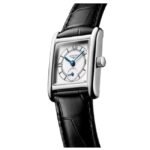 longines black leather women watch l52004752