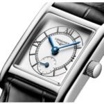 longines black leather women watch l52004752