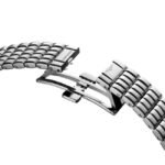 longines silver stainless steel women watch l52004756