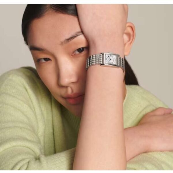 longines silver stainless steel women watch l52004756