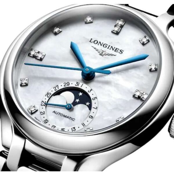 longines red leather women watch l81264872