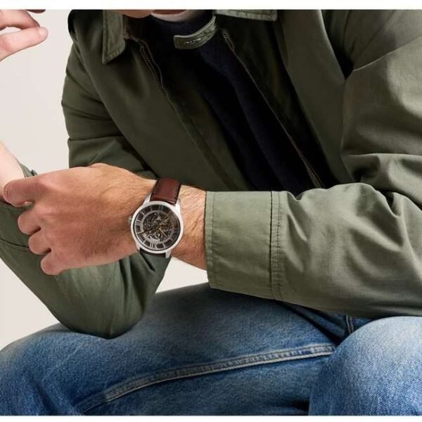 Fossil Townsman Leather Brown Men Watch ME3270