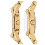 Michael Kors Lexington Stainless Steel Gold Women Watch MK4950SET
