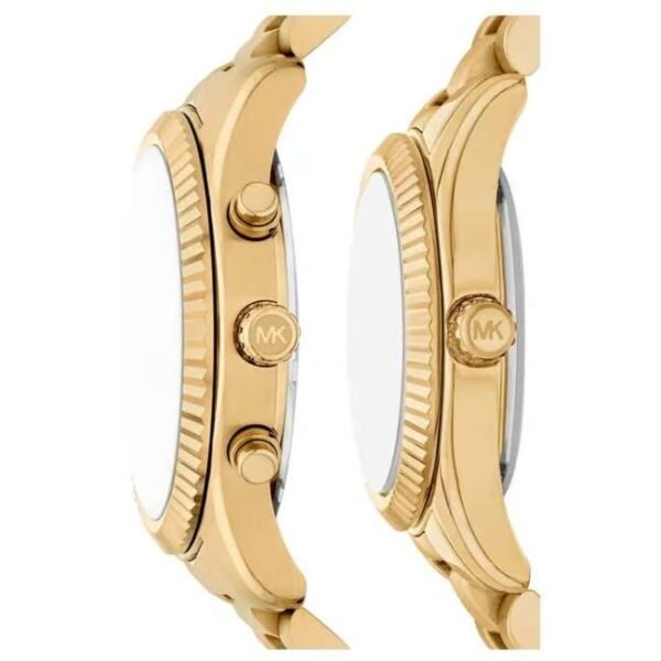 Michael Kors Lexington Stainless Steel Gold Women Watch MK4950SET