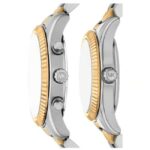 Michael Kors Lexington Stainless Steel Two Tone Women Watch MK4952SET