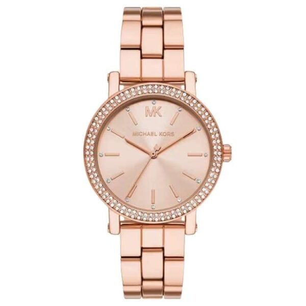 Michael Kors Corey Stainless Steel Rose Gold Women Watch MK7548