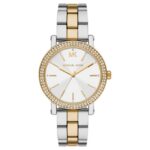 Michael Kors Corey Stainless Steel Two Tone Women Watch MK7550