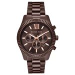 Michael Kors Lexington Stainless Steel Brown Men Watch MK9224