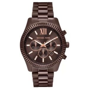 Michael Kors Lexington Stainless Steel Brown Men Watch MK9224