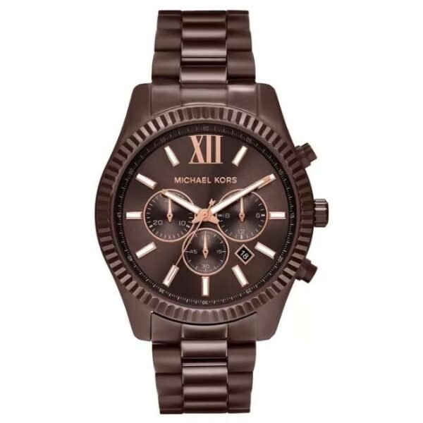 Michael Kors Lexington Stainless Steel Brown Men Watch MK9224