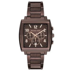 Michael Kors RHYS Stainless Steel Brown Men Watch MK9234