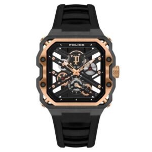 Police Disruptor Silicone Black Men Watch Plpewgm0072002