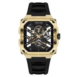 Police Disruptor Silicone Black Men Watch Plpewgm0072003