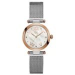 Gc Purechic White Round Dial Analog Women Watch Y31003L1