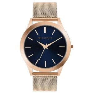giordano blue men mesh metal watch a1051-33