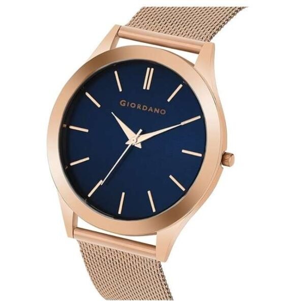 giordano blue men mesh metal watch a1051-33