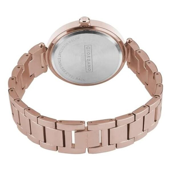 giordano rosegold women metal watch a2037-55