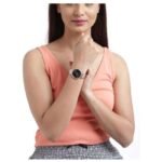 giordano black women metal watch a2045-11