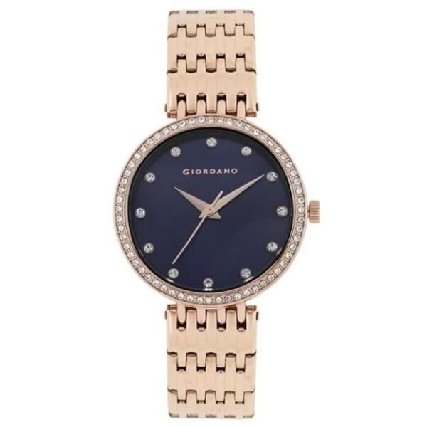 giordano blue women metal watch a2045-33