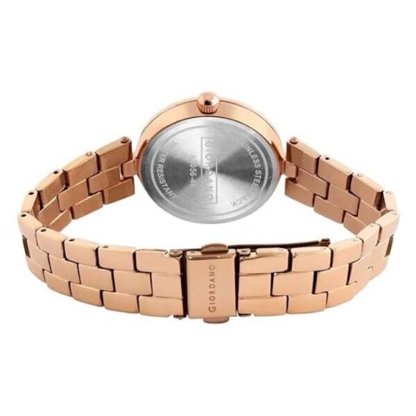 giordano rosegold women metal watch a2056-44