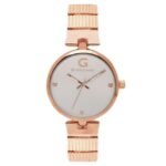 Giordano White Women Metal Watch A2058-33