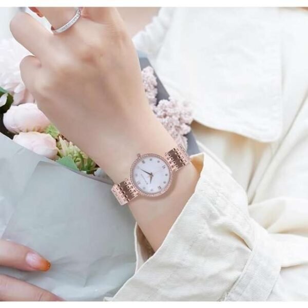 giordano white women metal watch a2060-22