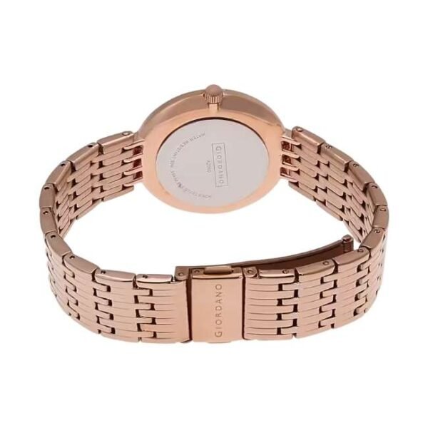 giordano rosegold women metal watch a2060-33