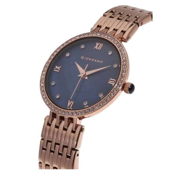 giordano blue women metal watch a2060-44