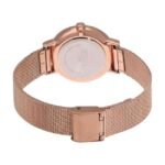 giordano black women mesh metal watch a2062-11