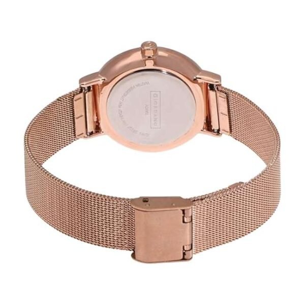 giordano black women mesh metal watch a2062-11