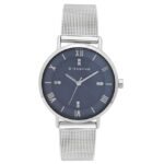 giordano blue women mesh metal watch a2065-11