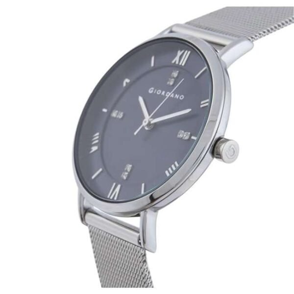 giordano blue women mesh metal watch a2065-11