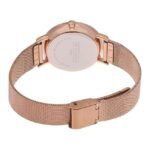 giordano rosegold women mesh metal watch a2065-22