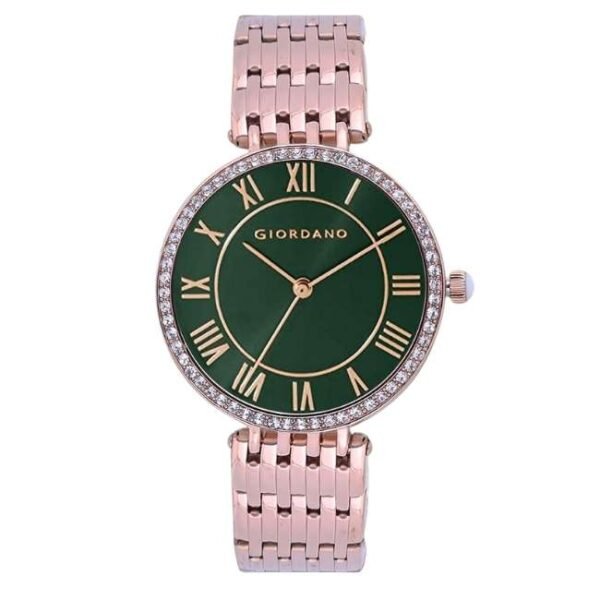 giordano rose gold women metal watch a2083-11b
