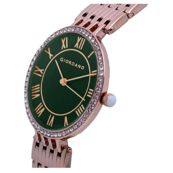 giordano rose gold women metal watch a2083-11b