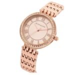 giordano rosegold women metal watch a2083-66