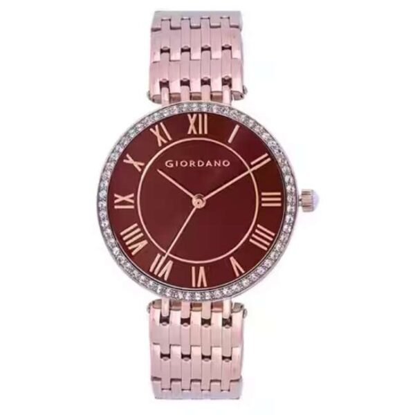 giordano gold green women metal watch a2083-88