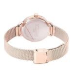 giordano pink women mesh metal watch a2085-11